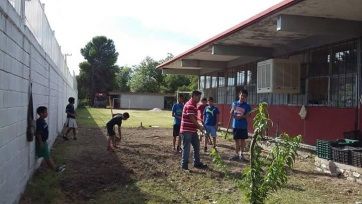 Reforestación Esc.Sec. Gral. Benito Juarez, Piedras Negras2
